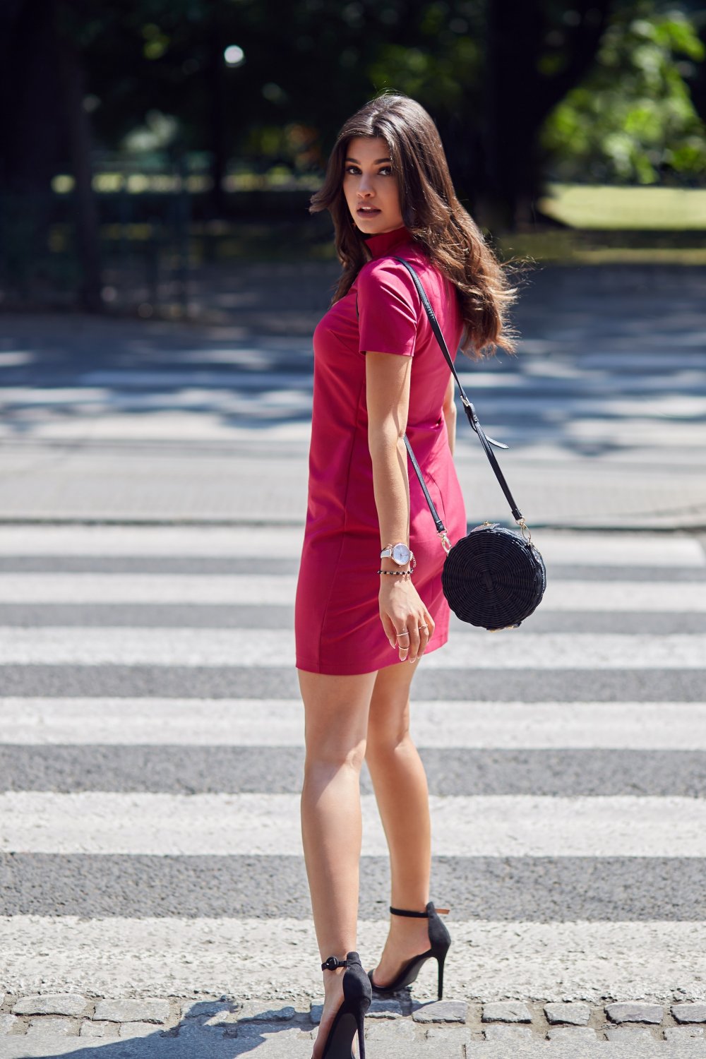 SUKIENKA ELENA Z CHOKEREM