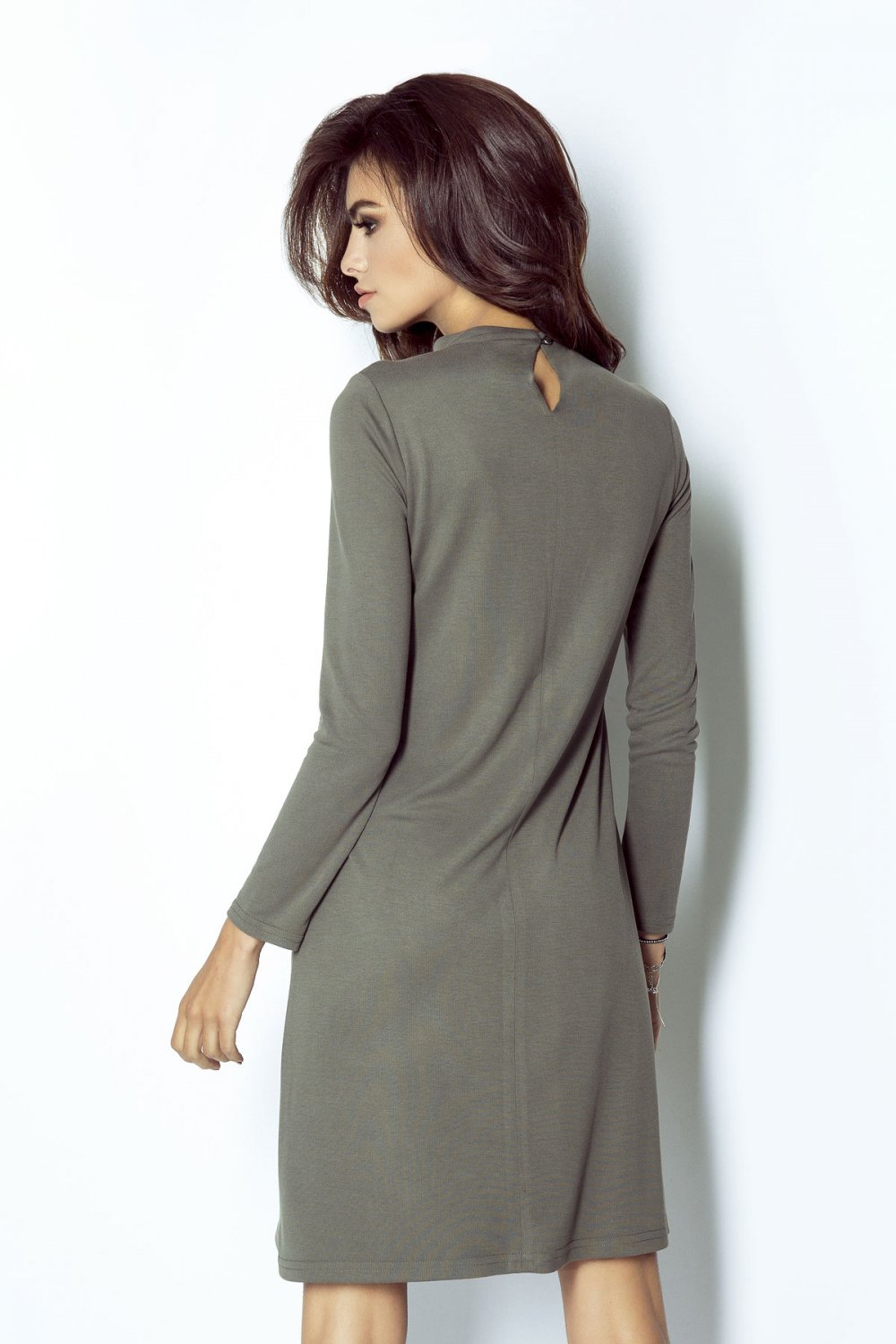 TRAZPEZOWA SUKIENKA PAULA z CHOKEREM