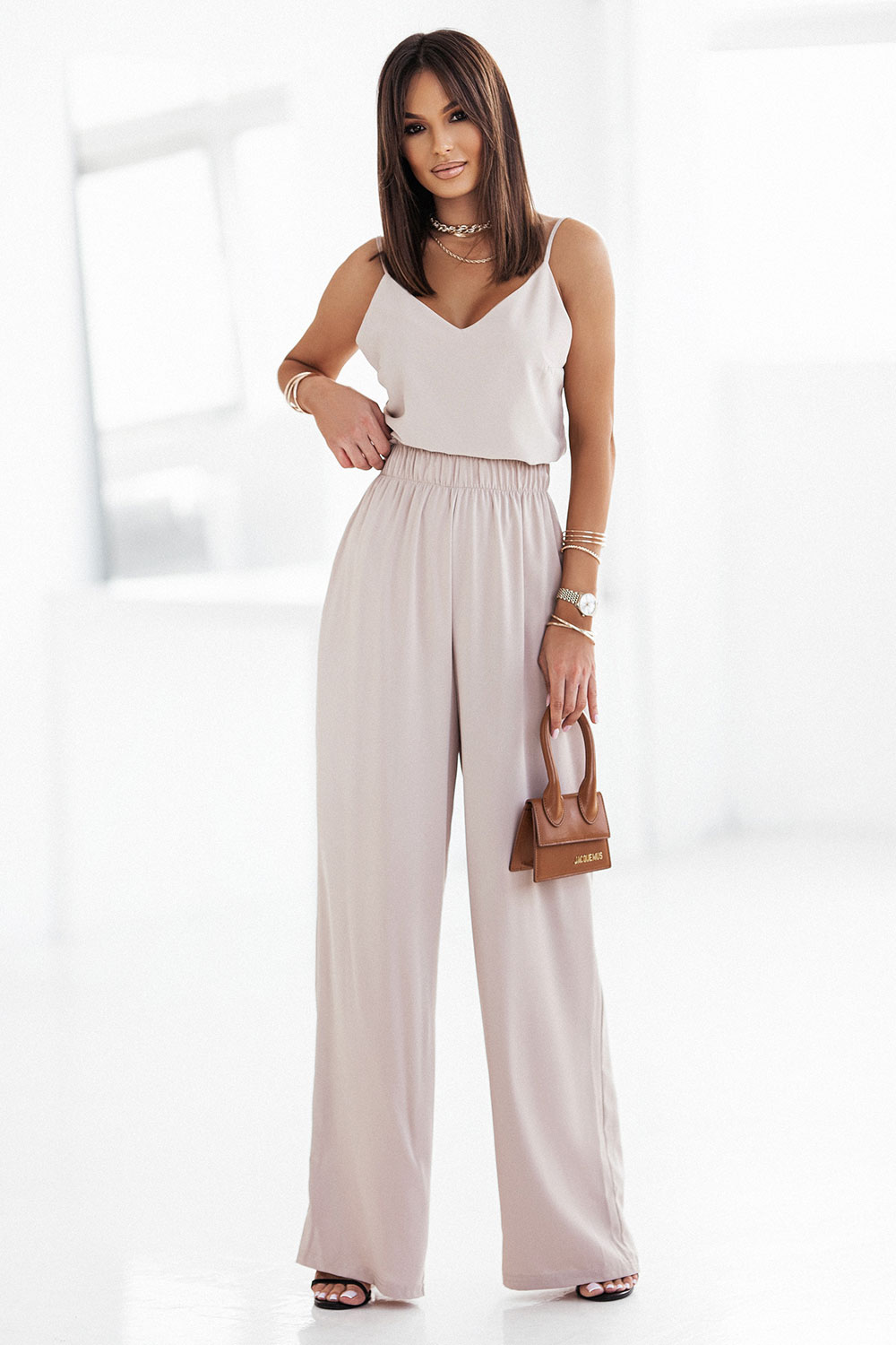 Top Sammy na cienkich ramiączkach